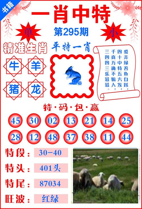 小肖今期开好码,中数红蓝未出特,今期就看小数号是什么生肖