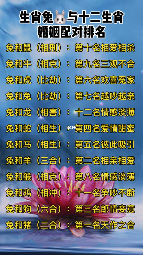 生肖和什么生肖是最佳配偶,生肖相配的是哪些